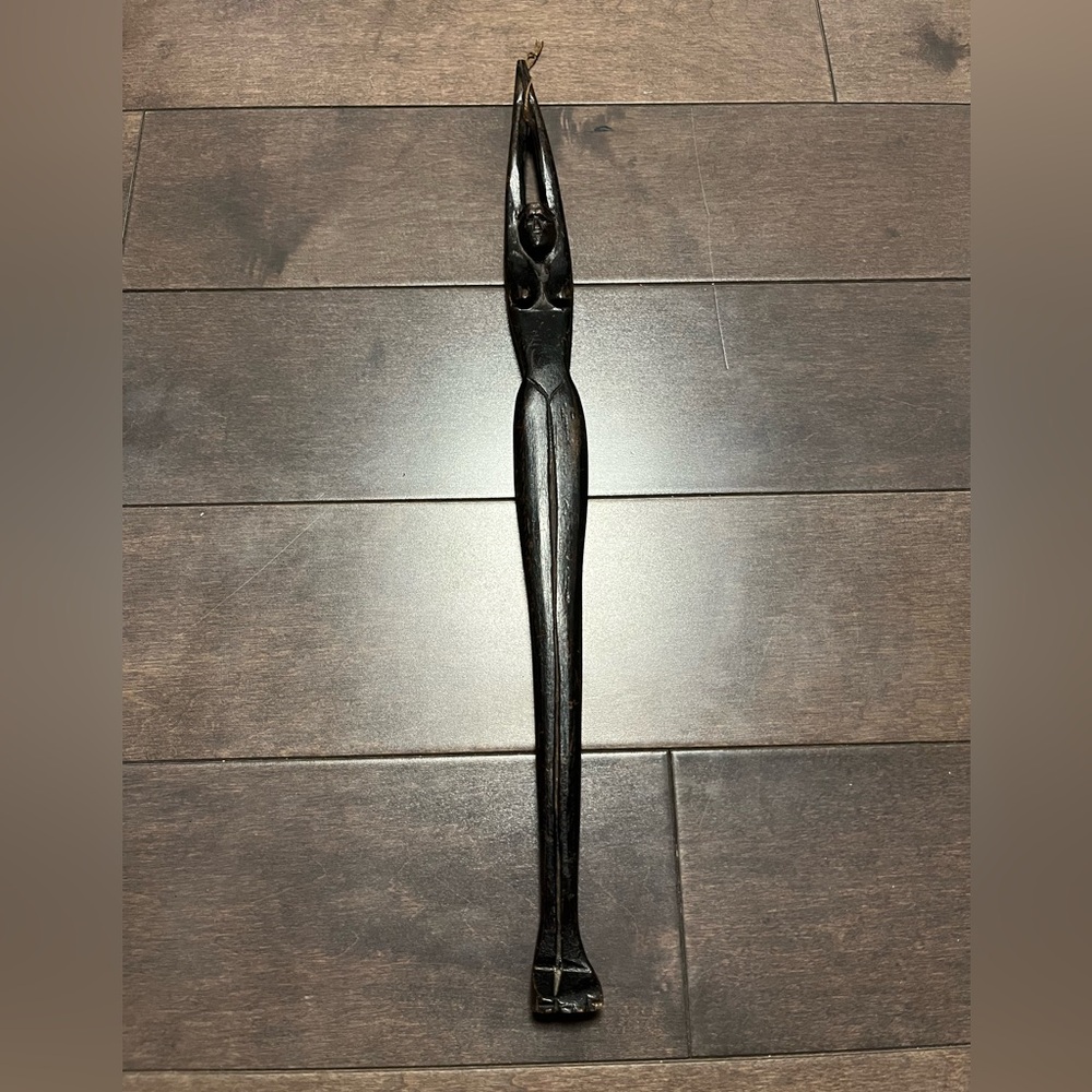 Wooden African sculpture